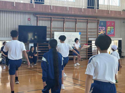 入場行進練習